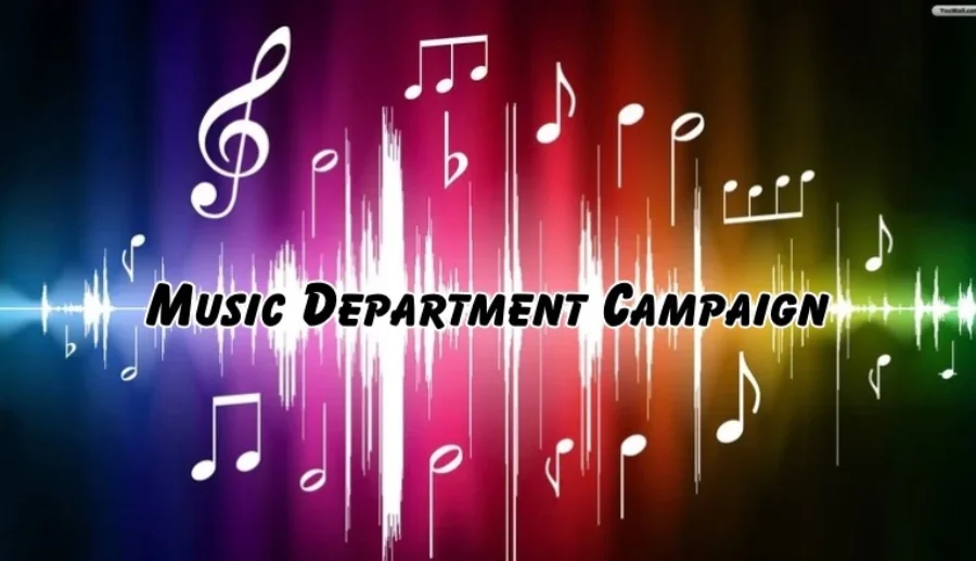 Music Department Campaign poster