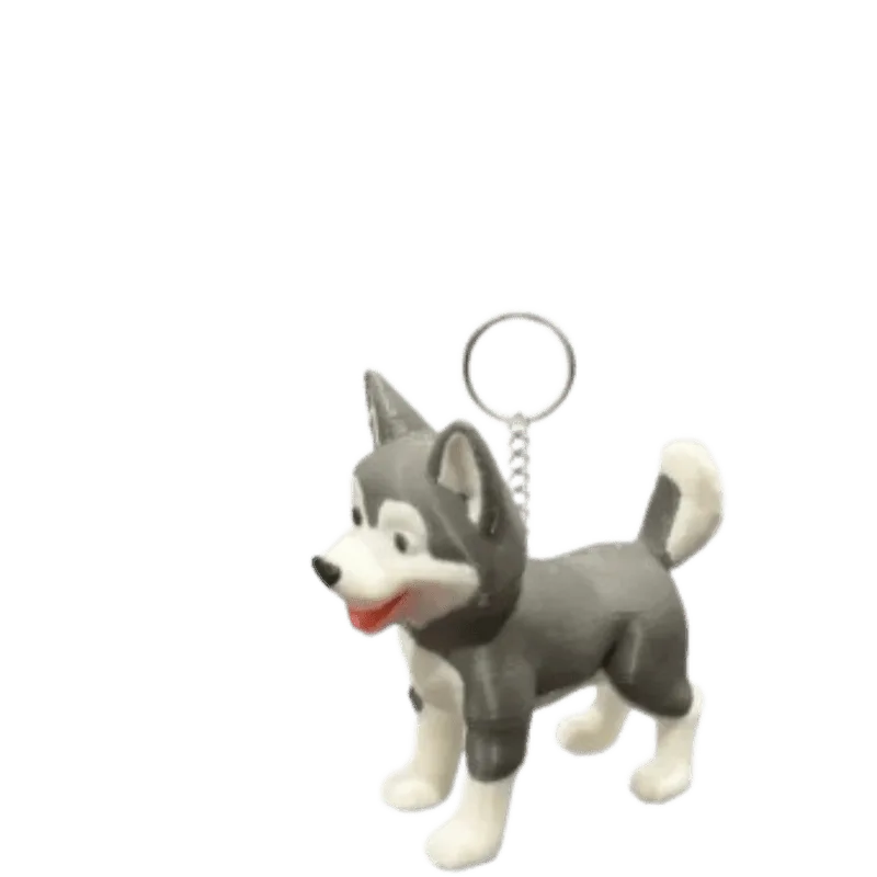 Husky Key Chain &mdash; BASIS Plano Booster spirit wear